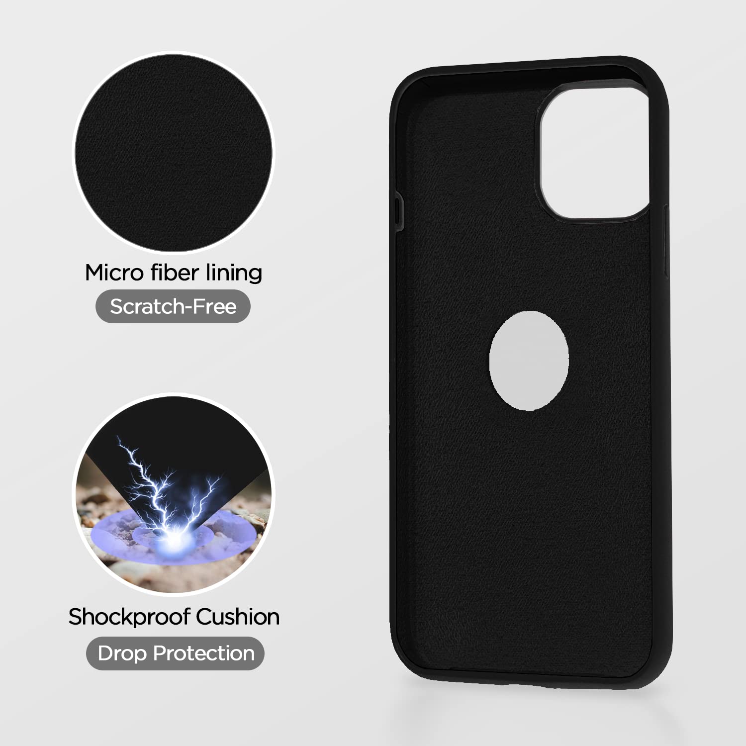 iPhone 11 Pro Max phone cover in black by Pikkme – photo 4