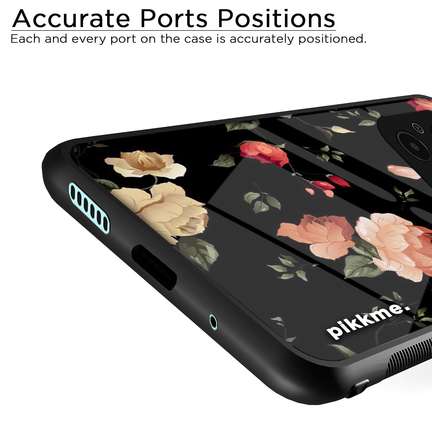 Redmi 12C/Poco C55 Flower phone cover by Pikkme – photo 6