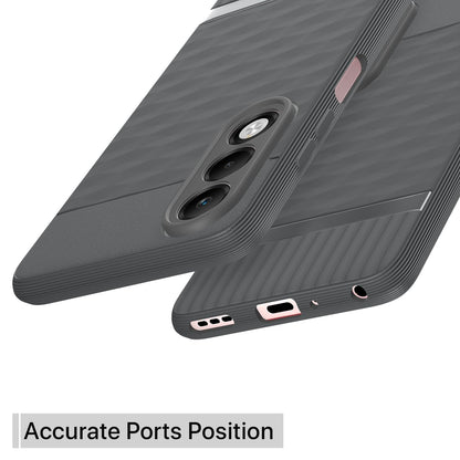 Pikkme Oppo K13x 5G Shockproof Soft Flexible Gencase Back cover (Grey)