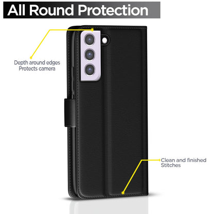 Pikkme black wallet flip cover for Samsung S21 FE 5G – photo 4