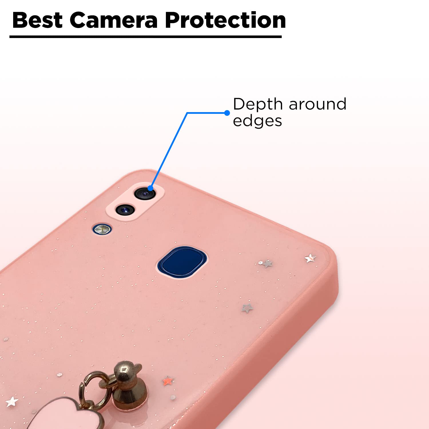 Samsung A30/A20/M10s mobile cover in pink by Pikkme – photo 3
