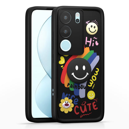 Pikkme Vivo V29/V29 Pro 5G Soft Silicone black mobile cover