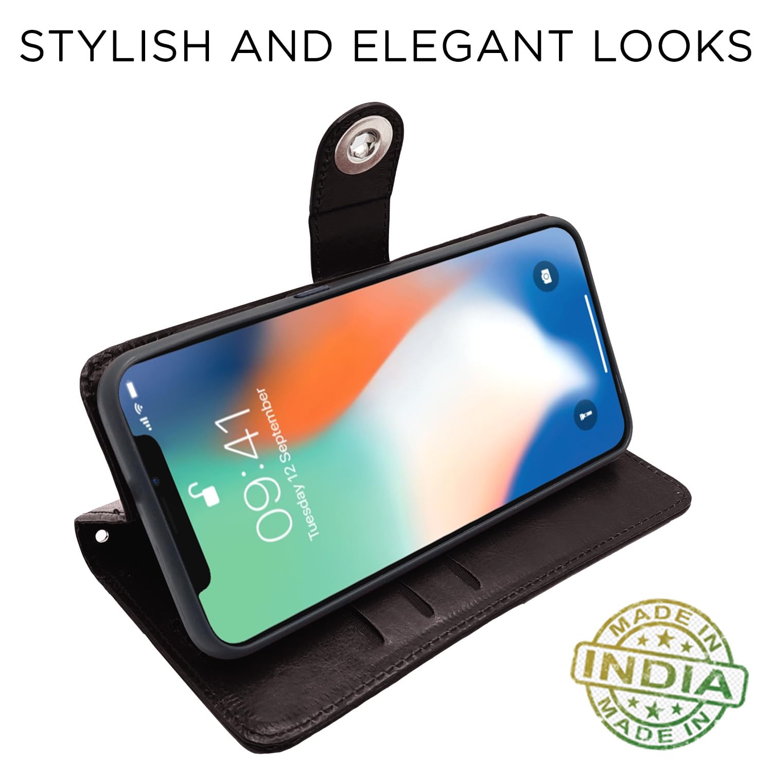 Pikkme iPhone X/XS coffee flip case – photo 5