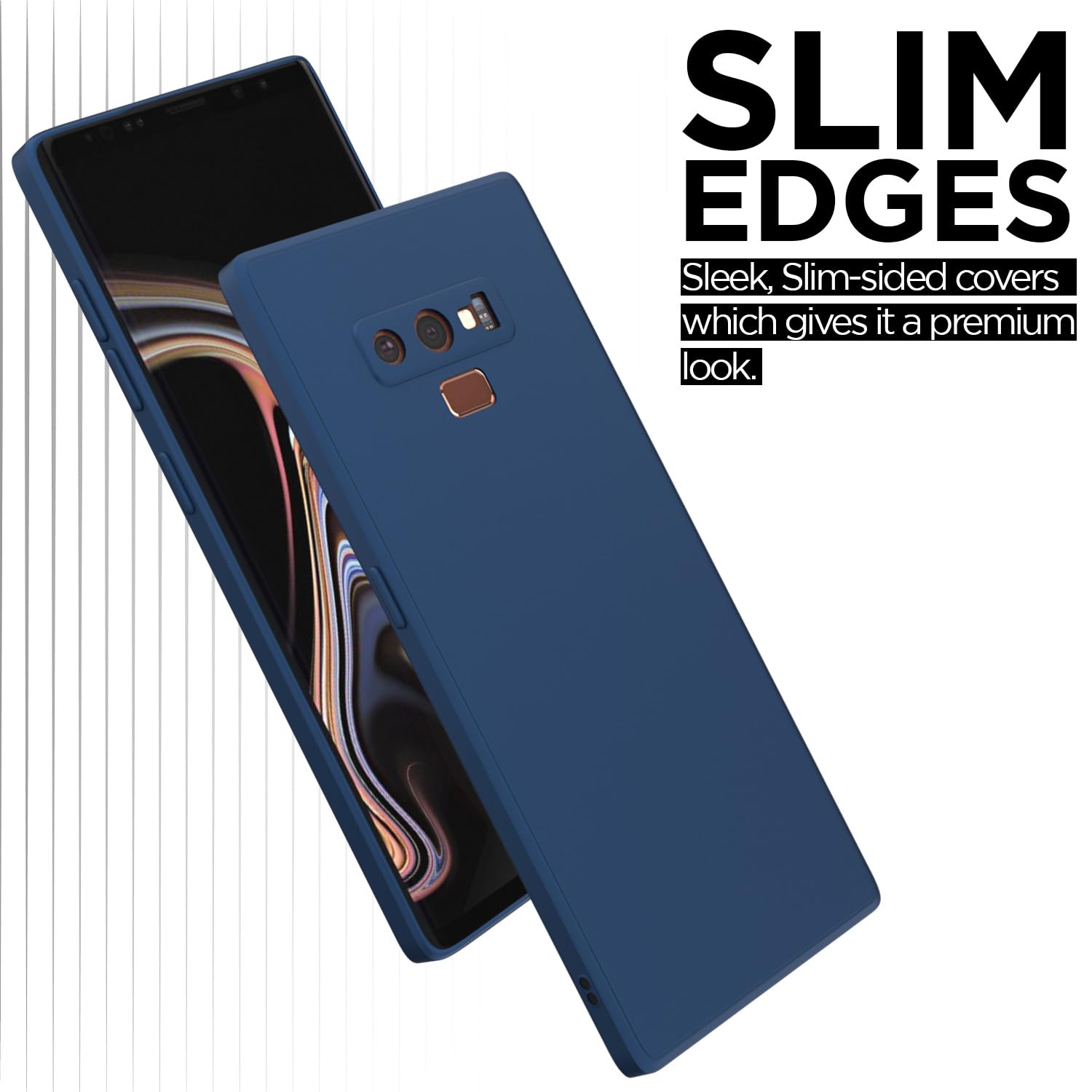 Blue phone cover for Samsung Note 9 – Pikkme – photo 3