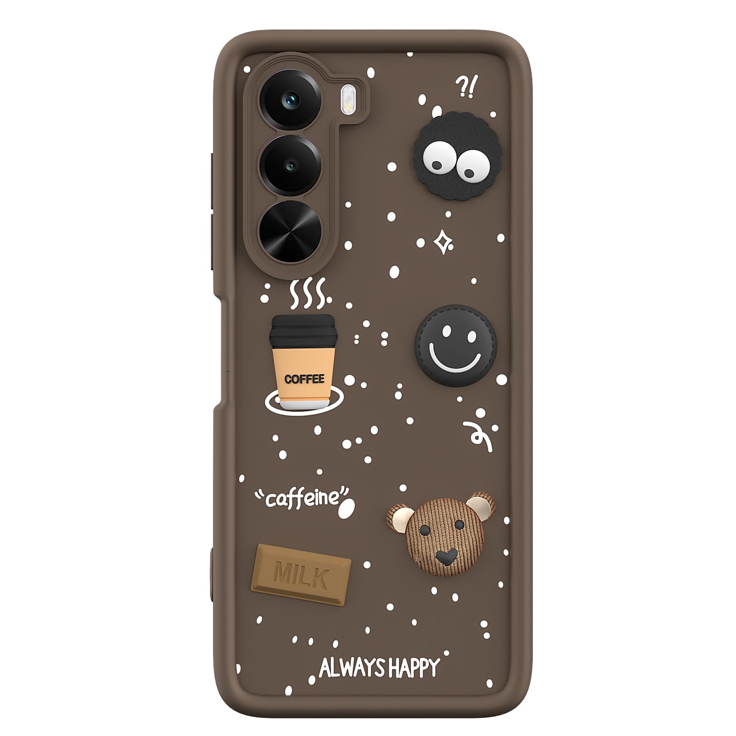 Pikkme Realme P4x 5G brown mobile back cover – photo 7