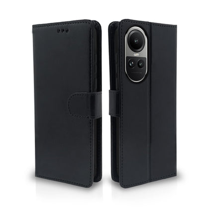 Pikkme Oppo Reno 10 5G black mobile flip cover