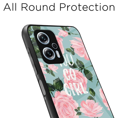 Redmi K50i 5G Flower mobile back cover by Pikkme – photo 7