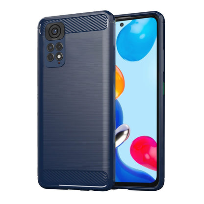 Redmi Note 11/Note 11s Hybrid phone cover in blue by Pikkme