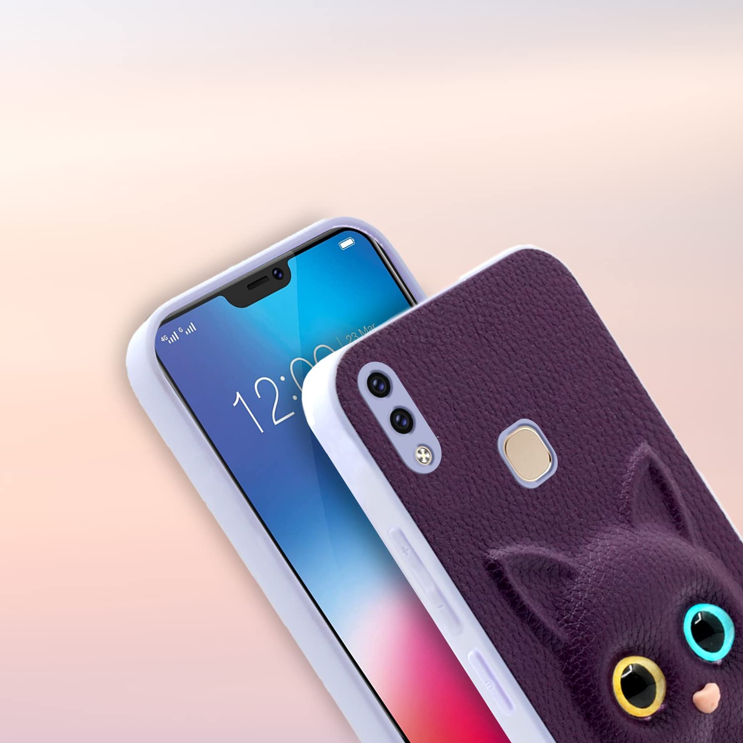 Purple Cat mobile back cover for Vivo V9 – Pikkme – photo 7