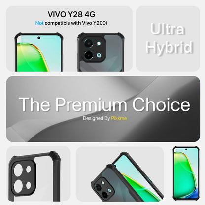 Pikkme Vivo Y28 4G black mobile back cover – photo 3