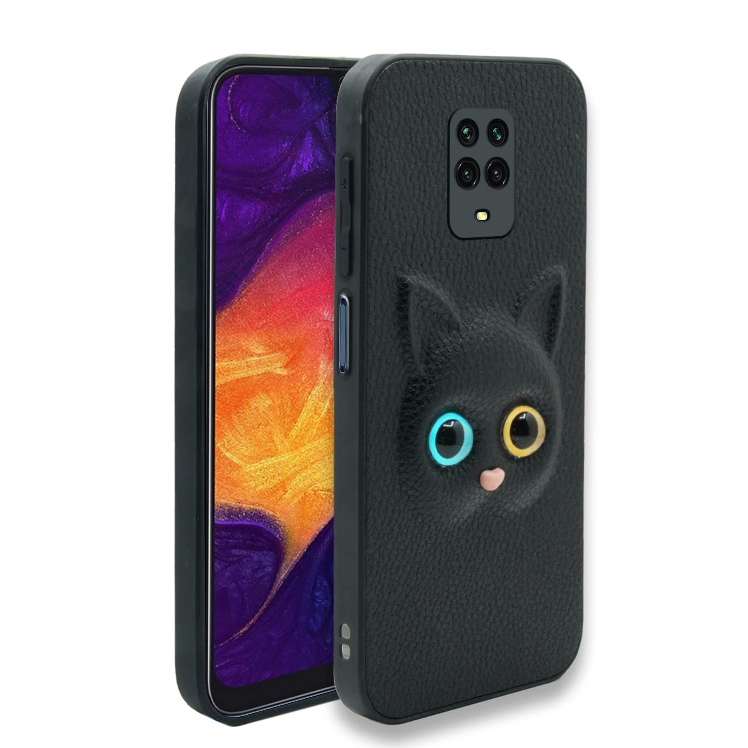 Black phone cover for Redmi Note 10 Lite/Note 9 Pro/Note 9 Pro Max – Pikkme