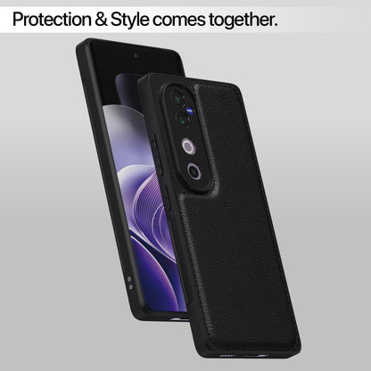 Pikkme V40 / V40 Pro / T3 Ultra 5G Leather Back Case | Black