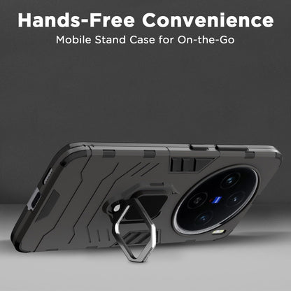 Vivo X100 5G D5 Tough Armor mobile cover in black by Pikkme – photo 6