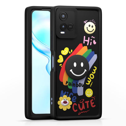 Black Soft Silicone phone cover for Vivo Y21 2021/Y33s – Pikkme