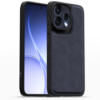 Blue Leather mobile cover for Oppo Reno 15 5G – Pikkme