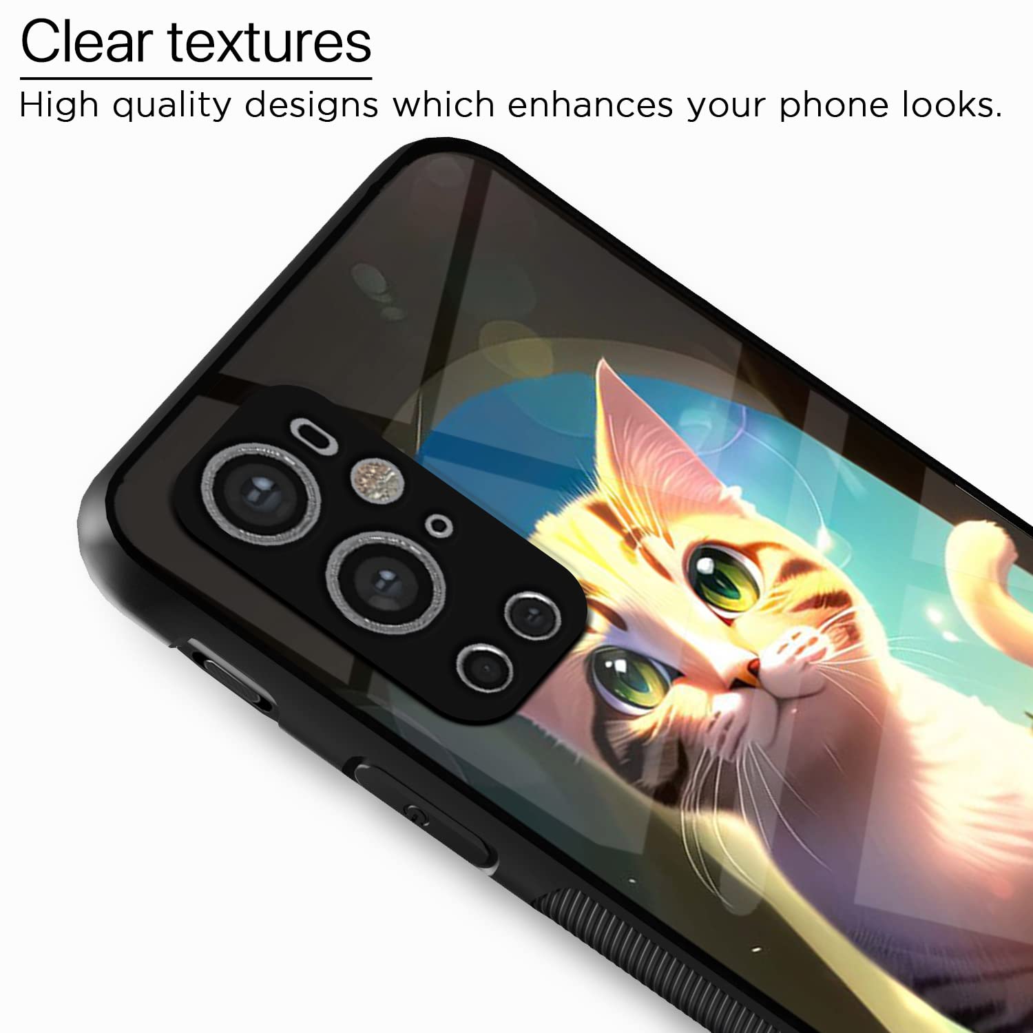 OnePlus 9 Pro Cat mobile cover by Pikkme – photo 4