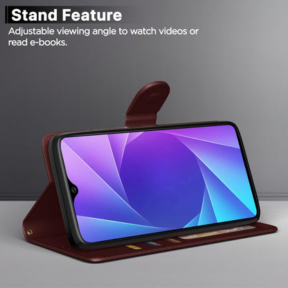 Pikkme brown mobile flip cover for Vivo Y91/Y93/Y95 – photo 3