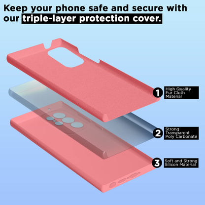 Pink Soft Silicone mobile cover for Samsung S23 Ultra 5G – Pikkme – photo 5