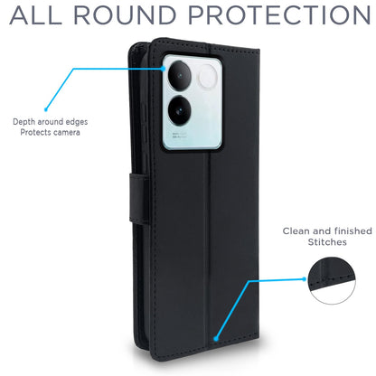 Pikkme Vivo T2 Pro 5G black flip cover – photo 4