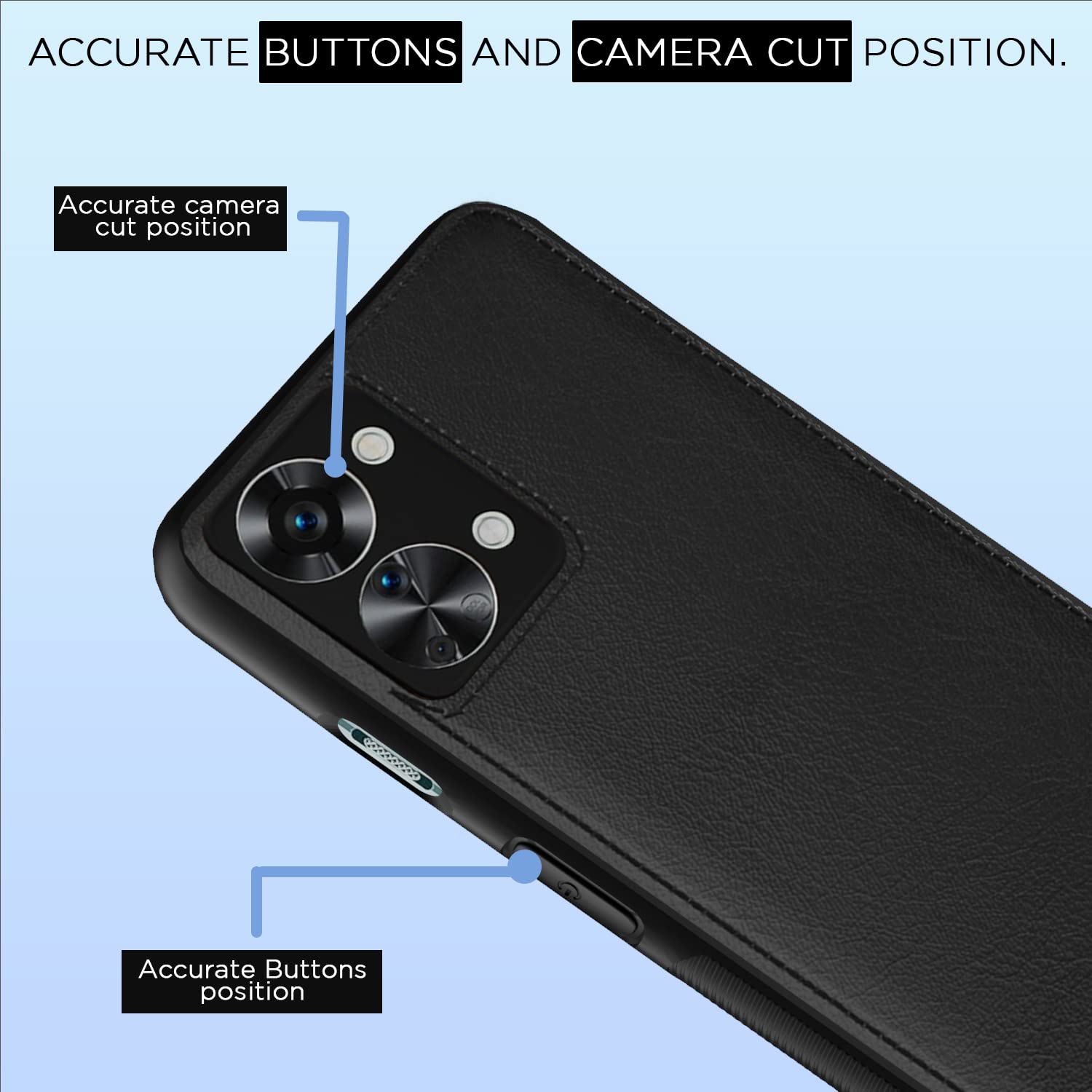 Pikkme black phone cover for OnePlus Nord 2T 5G – photo 6