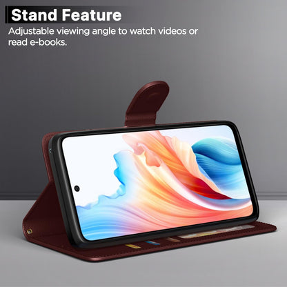 Pikkme Oppo A79 5G Wallet brown wallet flip cover – photo 3