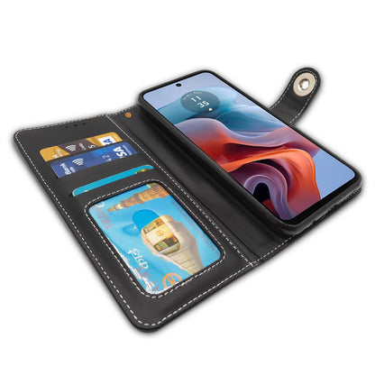 Pikkme grey wallet flip cover for Moto G24 Power – photo 4