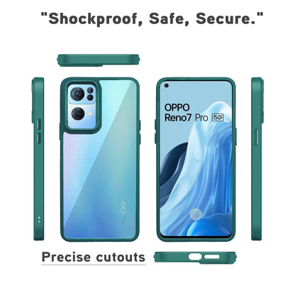 Pikkme dark green Chrome mobile back cover for Oppo Reno 7 Pro 5G – photo 3