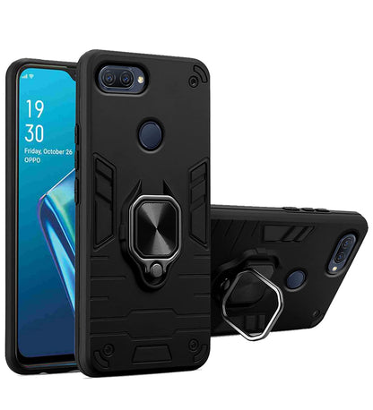 Black D5 Tough Armor back cover for Oppo A12 – Pikkme