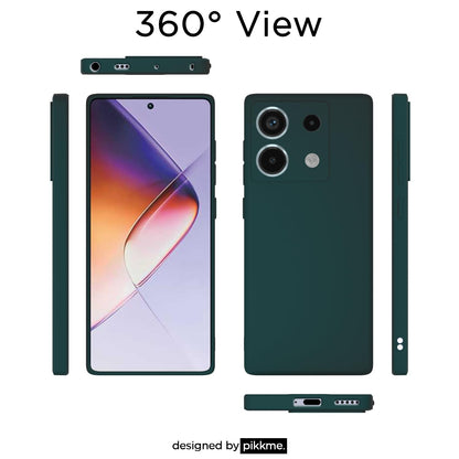 Redmi Note 13 Pro 5G Matte mobile cover in green by Pikkme – photo 3