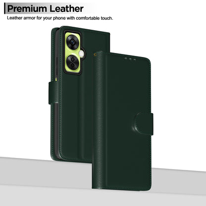 Pikkme green Wallet mobile flip cover for OnePlus Nord CE 3 Lite 5G – photo 2