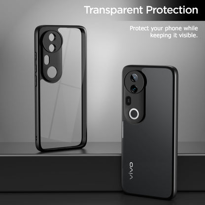 Pikkme Vivo T4 Ultra 5G Eagle 2 Shockproof Sleek Hybrid Armor Back Cover (Black)