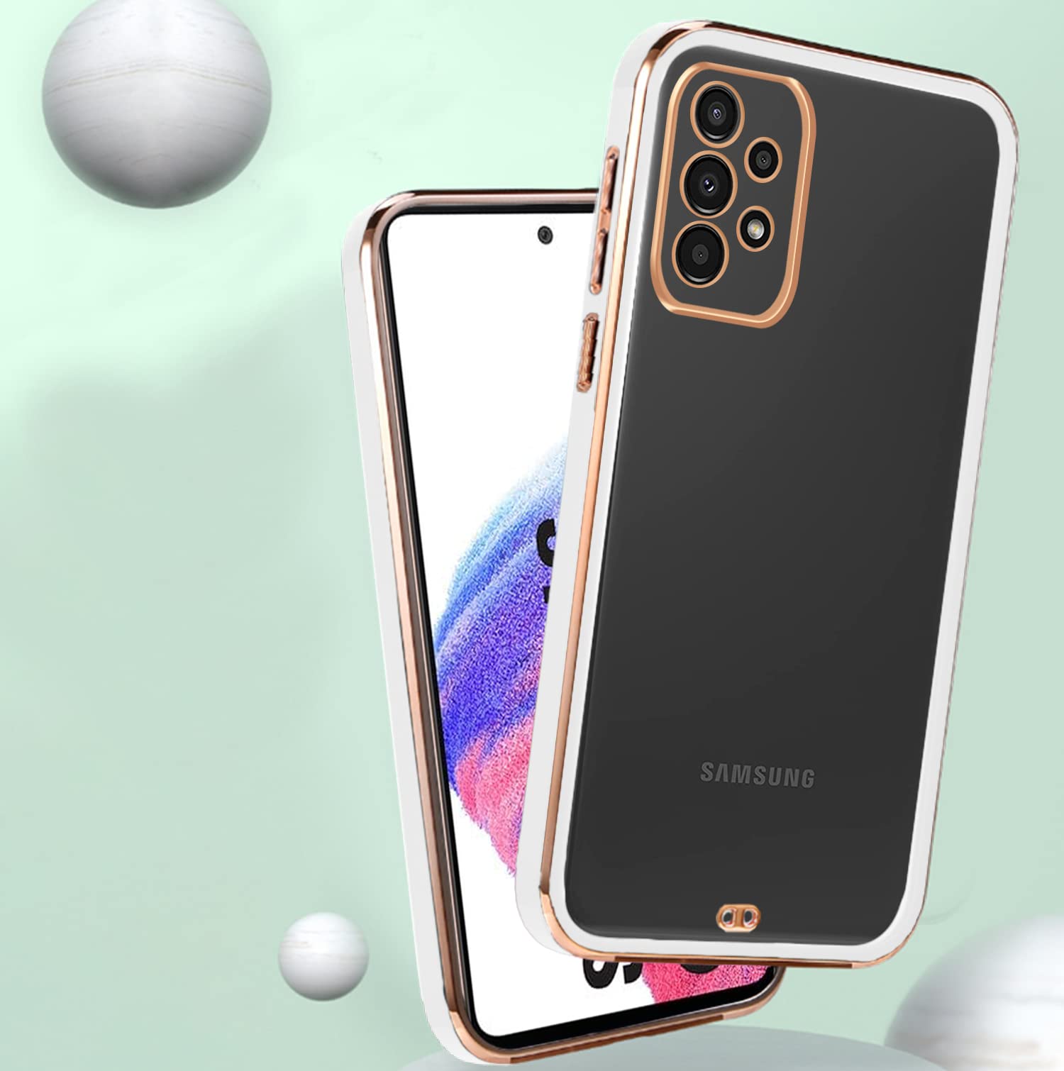 Pikkme white phone cover for Samsung A53 5G – photo 4