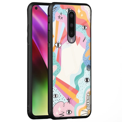 Pikkme OnePlus 8 Hybrid mobile back cover