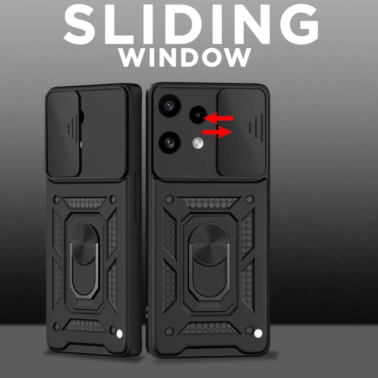 Black back cover for Nothing Phone 3a Lite 5G/360 – Pikkme – photo 2