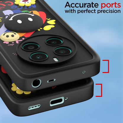 Realme 12 Plus/P1/Narzo 70/70 Pro 5G Soft Silicone phone cover in black by Pikkme – photo 4