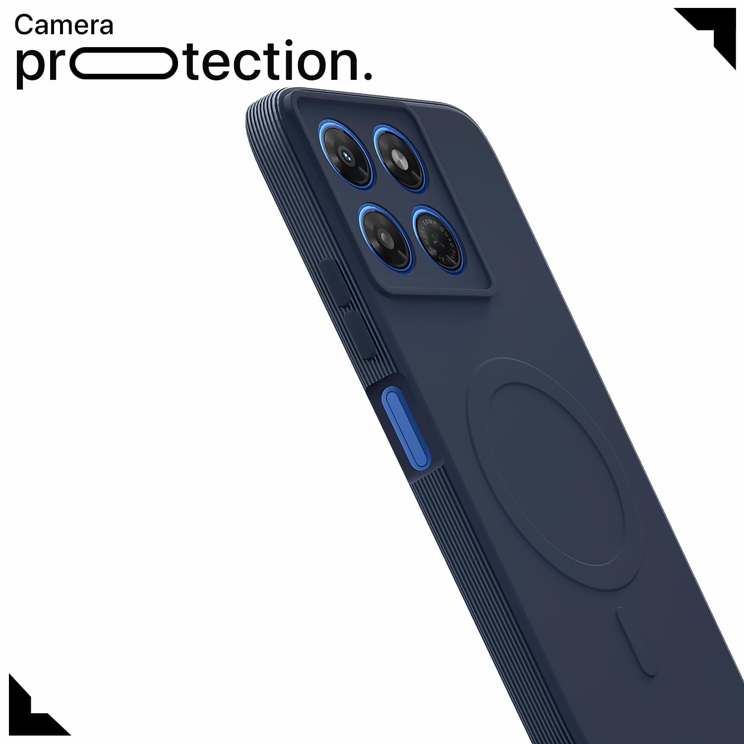 Blue mobile cover for Moto G37 5G – Pikkme – photo 5