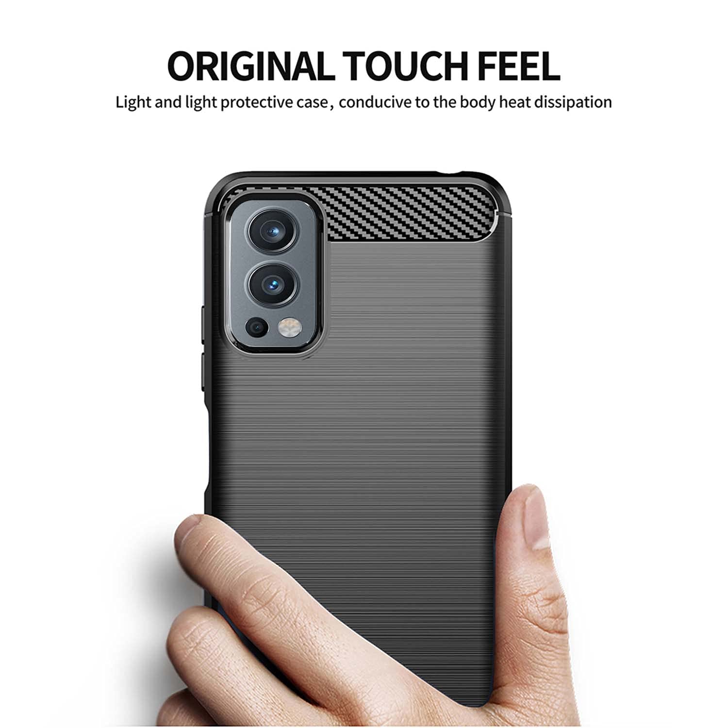 Black Matte phone cover for OnePlus Nord 2/Nord 2 5G, OnePlus Nord 2 5G – Pikkme – photo 5