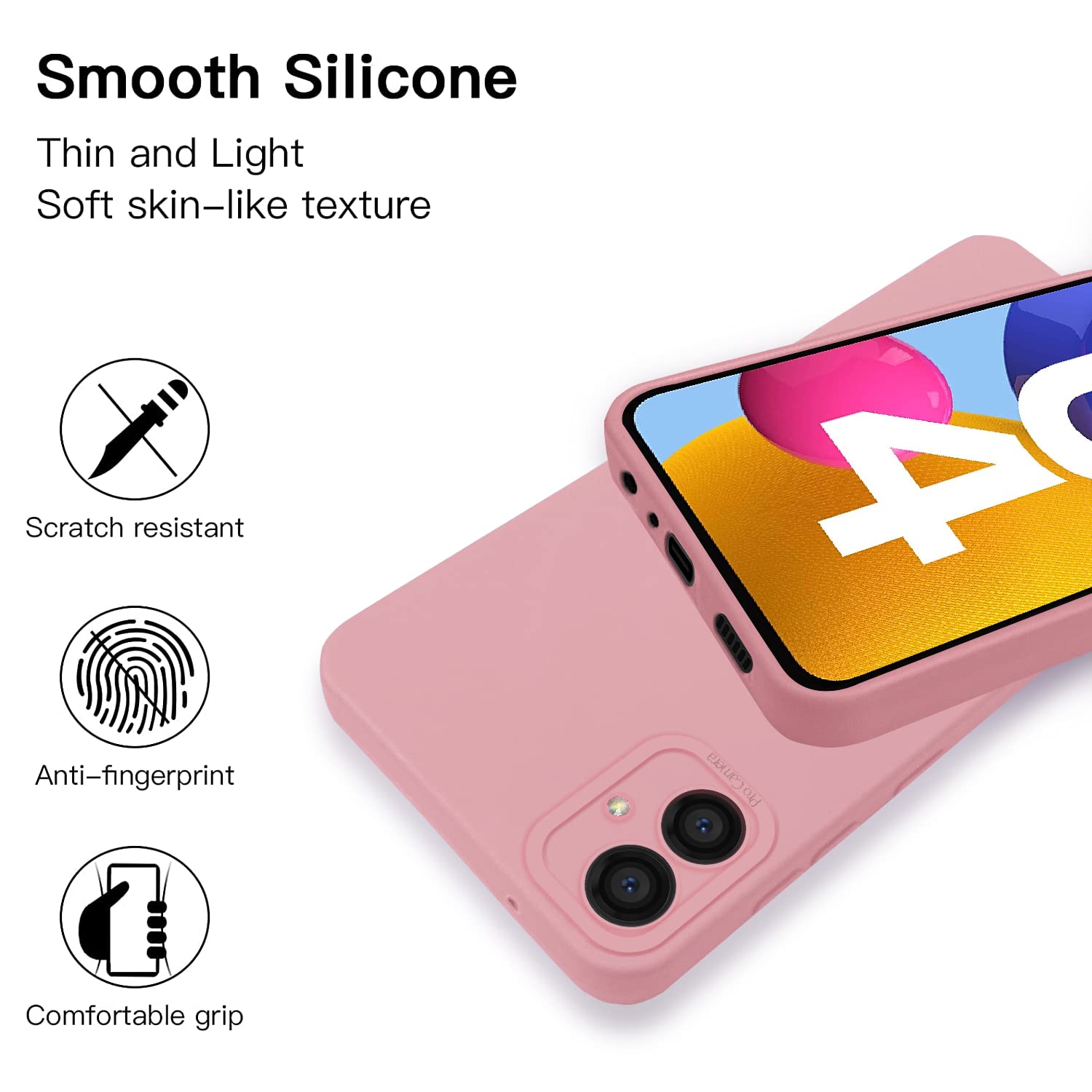 Pikkme pink mobile cover for Samsung M04/F04/A04e – photo 5