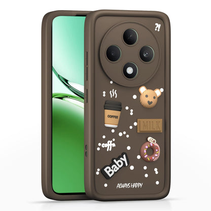 Oppo F27 5G back cover in brown by Pikkme