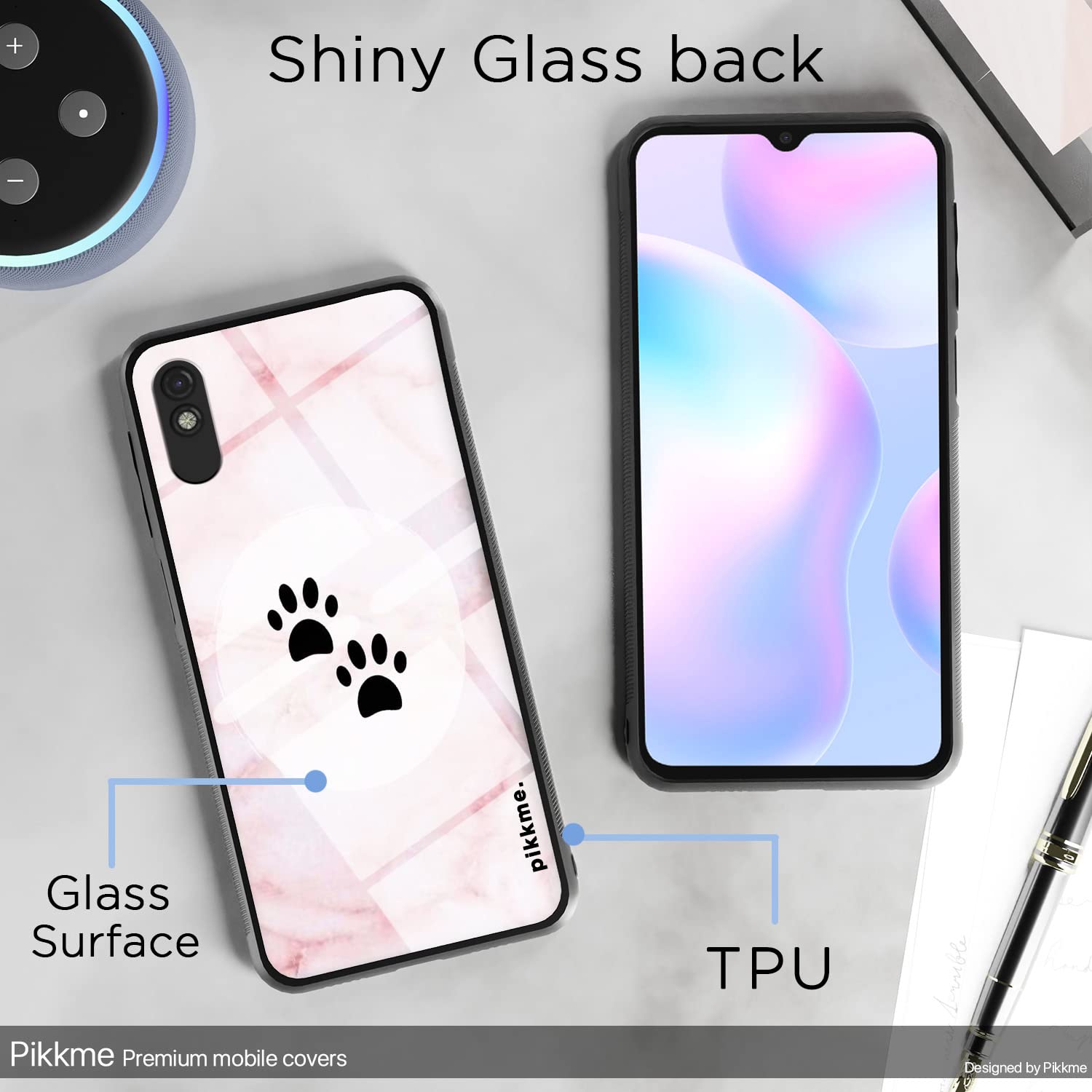 Redmi 9A/9i/9A Sport Hybrid mobile back cover by Pikkme – photo 3