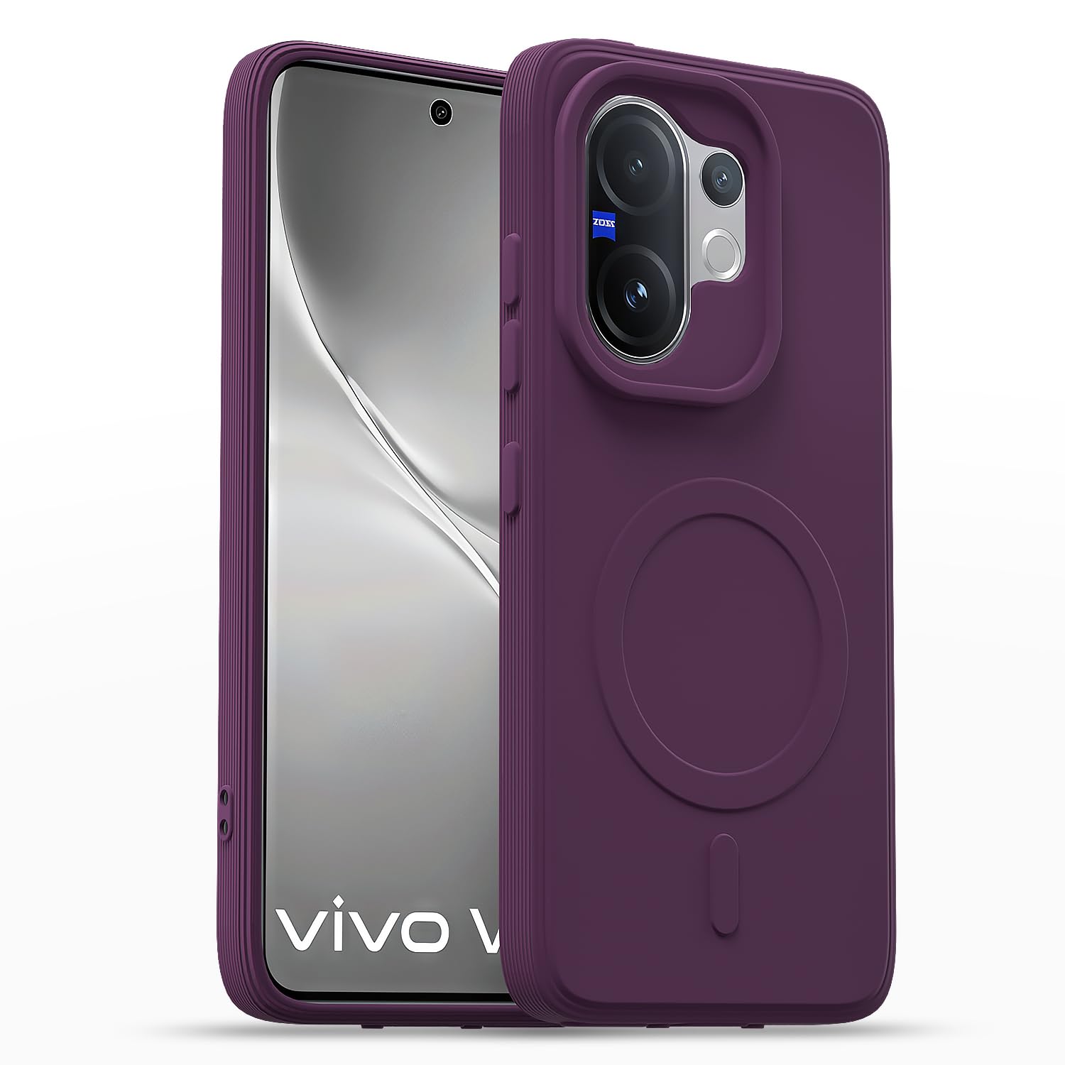 Pikkme Vivo V60/V60e 5G/T4 Pro purple back cover