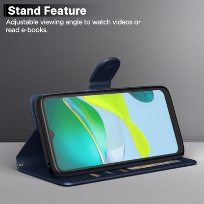 Pikkme Moto E13 blue flip cover – photo 3