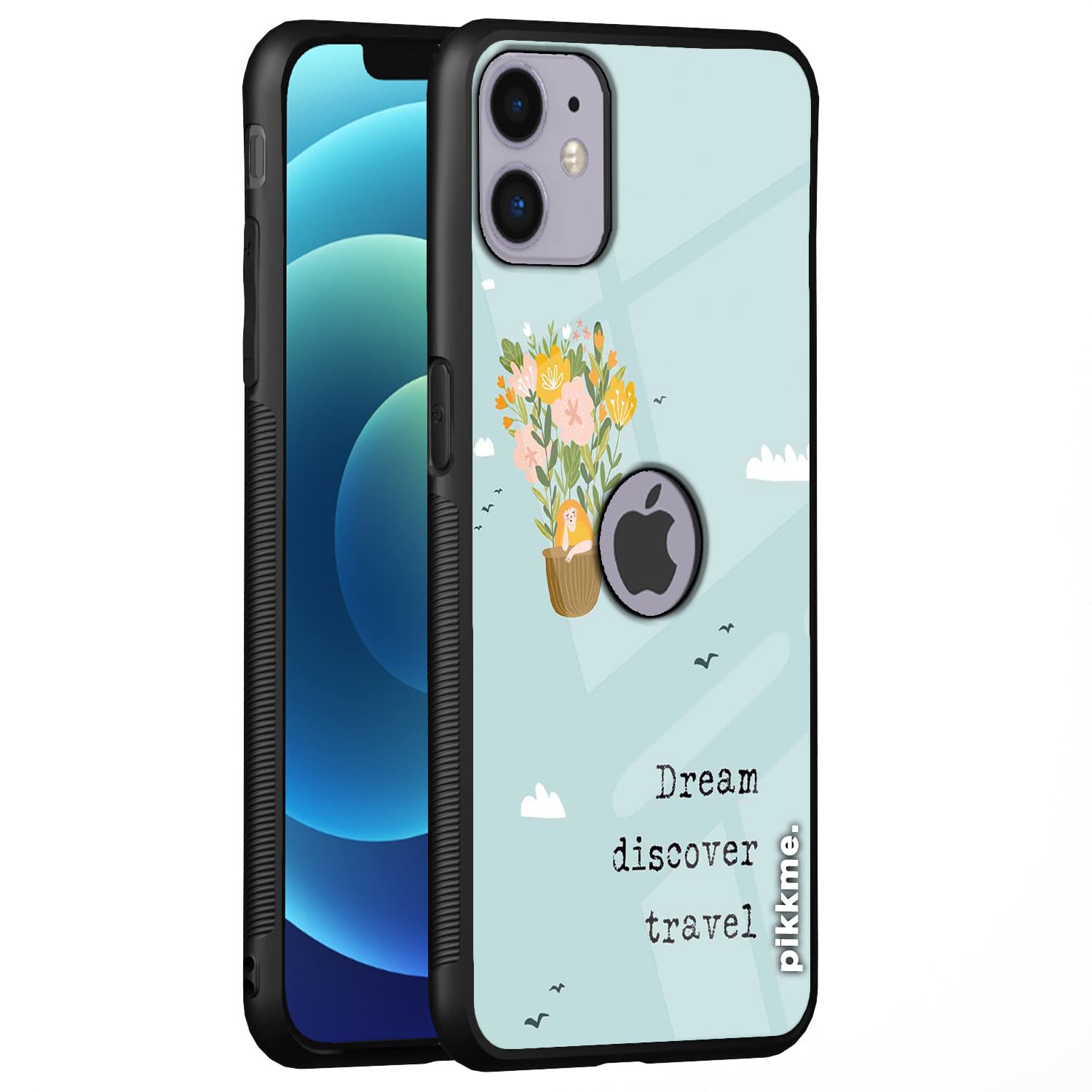 Pikkme Hybrid mobile cover for iPhone 12