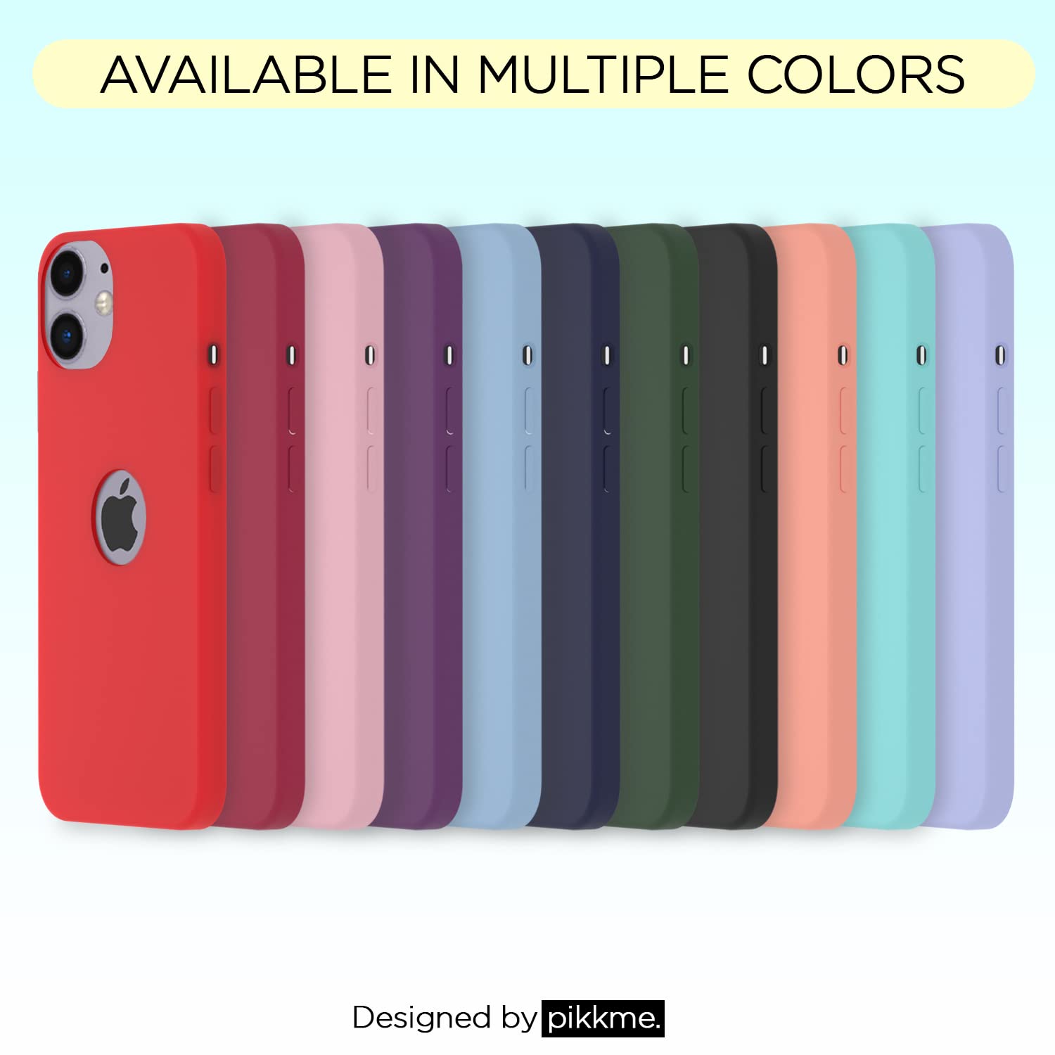 Maroon back cover for iPhone 11 – Pikkme – photo 2
