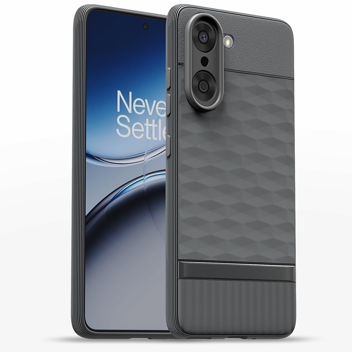 OnePlus Nord CE 5 5G Silicone mobile back cover in grey by Pikkme