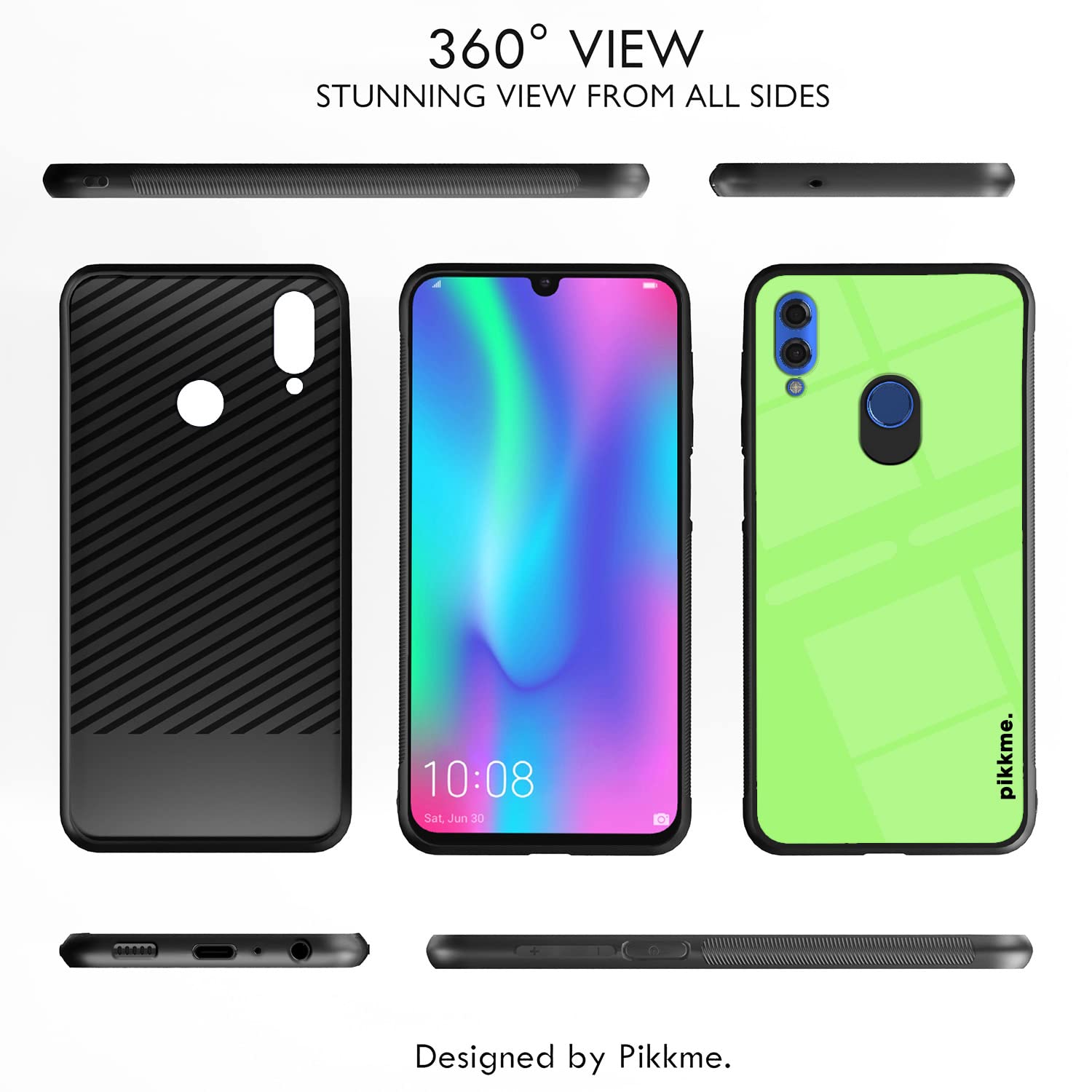 Honor 10 Lite Hybrid mobile back cover by Pikkme – photo 2