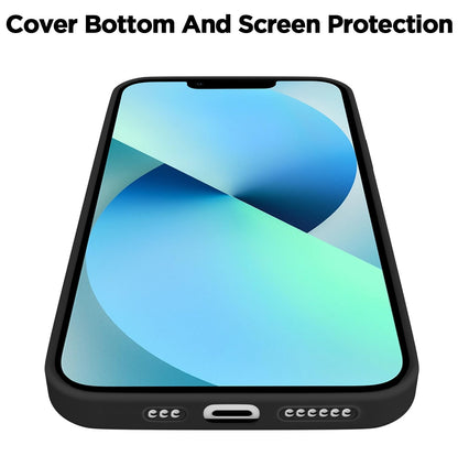 iPhone 13 Soft Silicone phone cover in black by Pikkme – photo 6