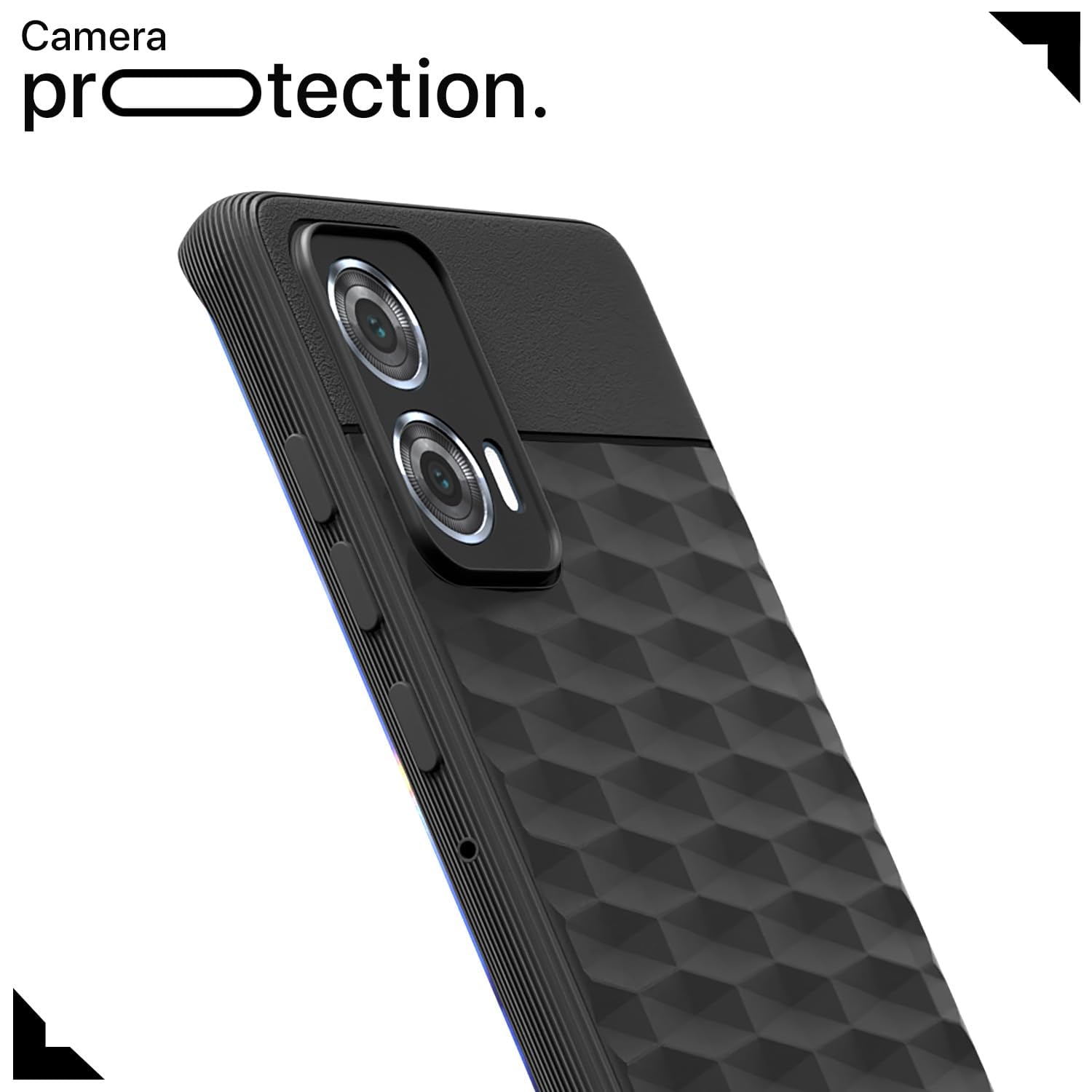 Moto Moto Edge 50 Fusion/G96 5G phone cover in black by Pikkme – photo 5