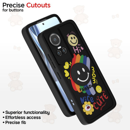 Pikkme Oppo Reno 10 5G Soft Silicone black mobile back cover – photo 6