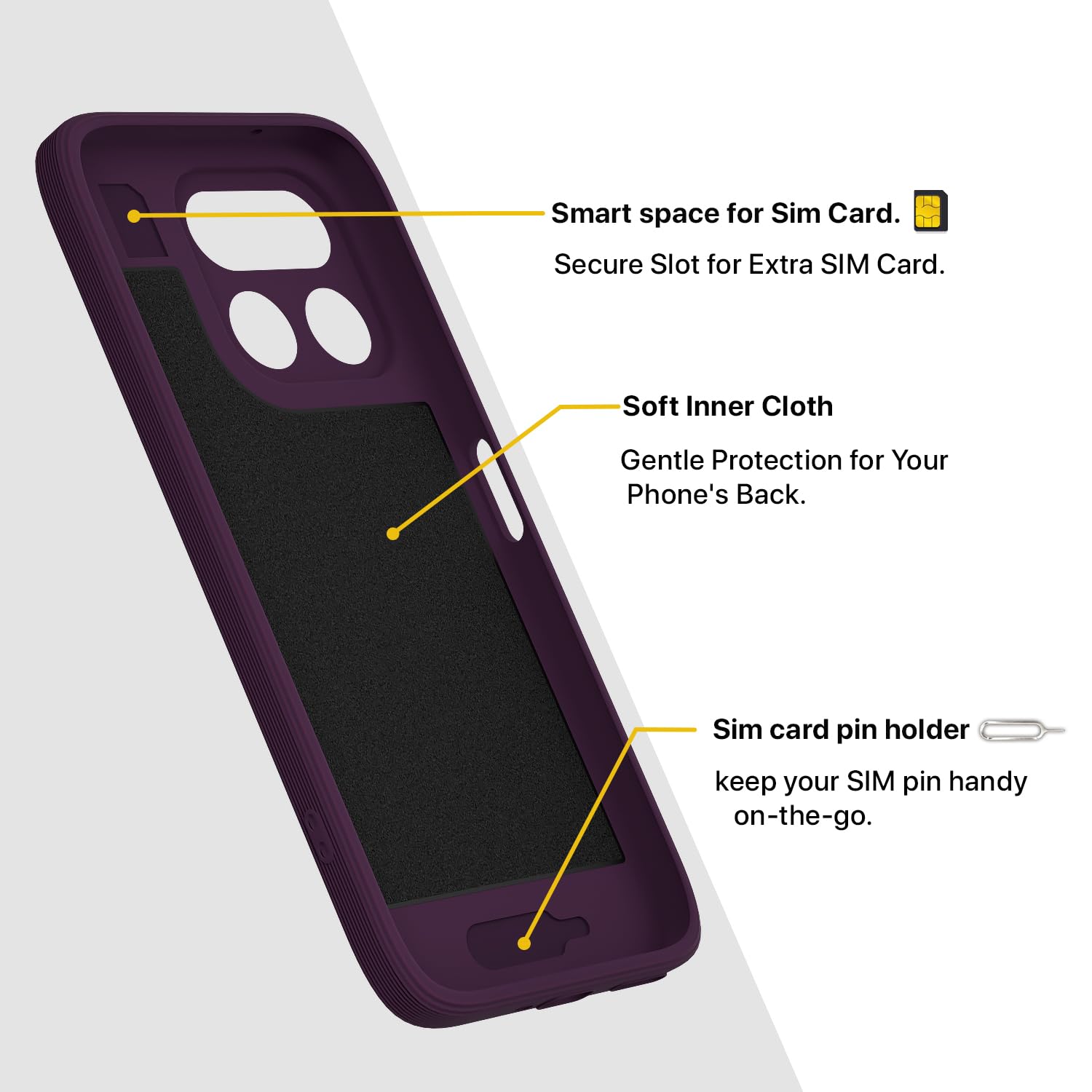 Realme 16T 5G mobile cover in purple by Pikkme – photo 6